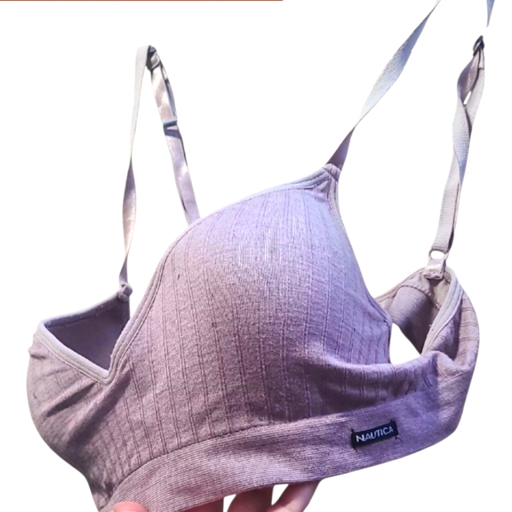 Nautica Women's Soft Purple Bra